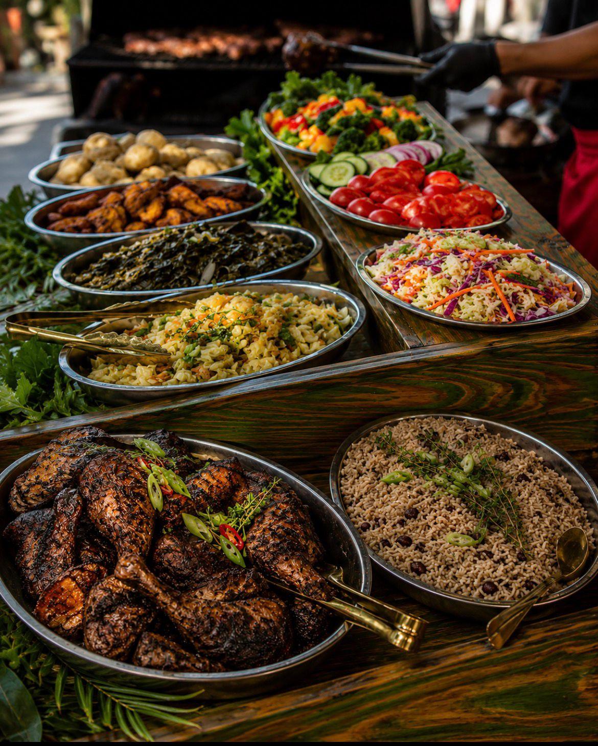 Film Set Catering service at Blakes