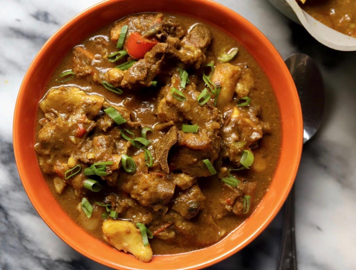 Slow-Cooked Curry Goat